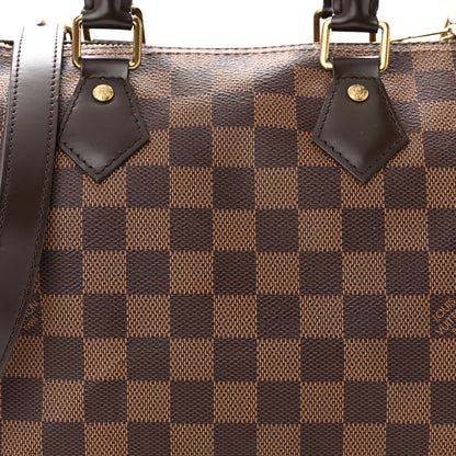 Louis Vuitton LOUIS VUITTON Damier Ebene Speedy Bandouliere 25 8 of 11