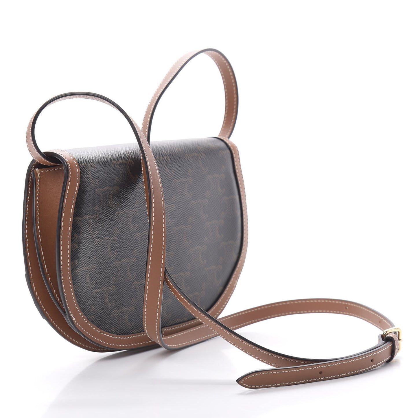 Triomphe Canvas Small Crecy Bag Tan