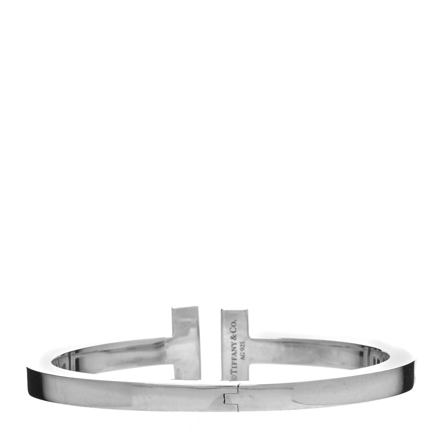 Sterling Silver T Square Bracelet