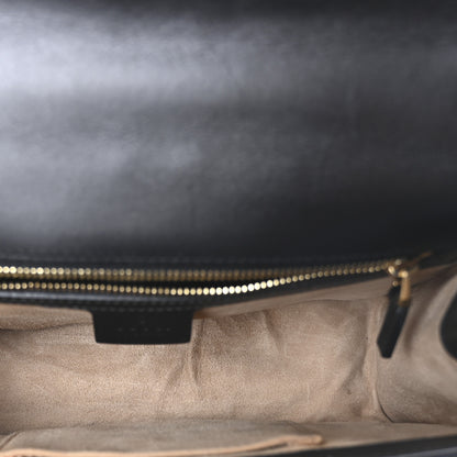 Gucci Calfskin Small Sylvie Shoulder Bag Black 5 of 10