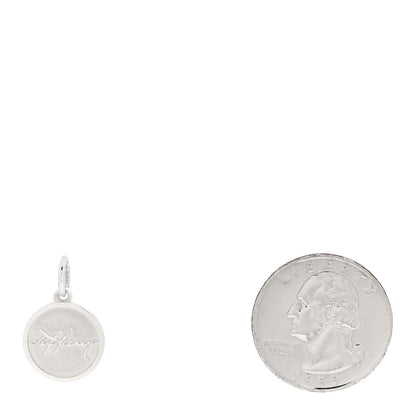 Tiffany Sterling Silver Tiffany Round Charm 2 of 4