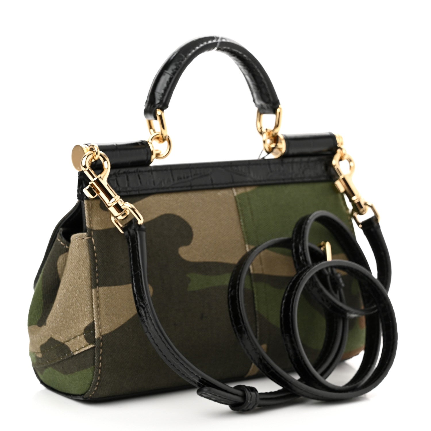 Dolce & Gabbana Cotton Camouflage Patchwork Small Sicily Multicolor 3 of 9