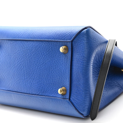 Celine Elephant Calfskin Mini Tri-Color Belt Bag Indigo 9 of 11
