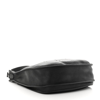 Hermes Taurillon Clemence Evelyne III GM Black 4 of 11