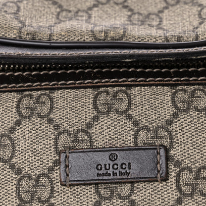 Gucci GG Supreme Monogram Belt Bag Dark Brown 10 of 26