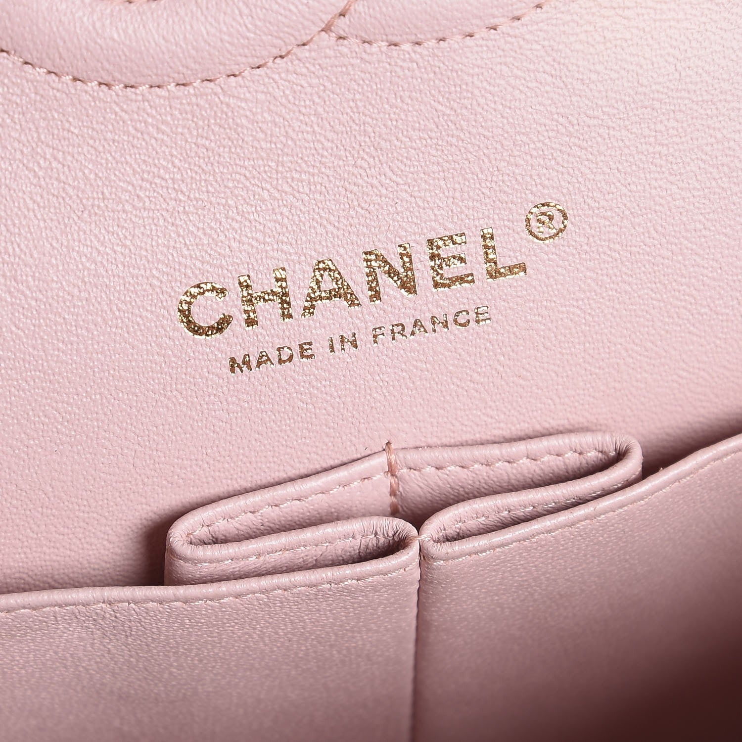 Chanel Lambskin Quilted Medium Double Flap Pink 7 of 17