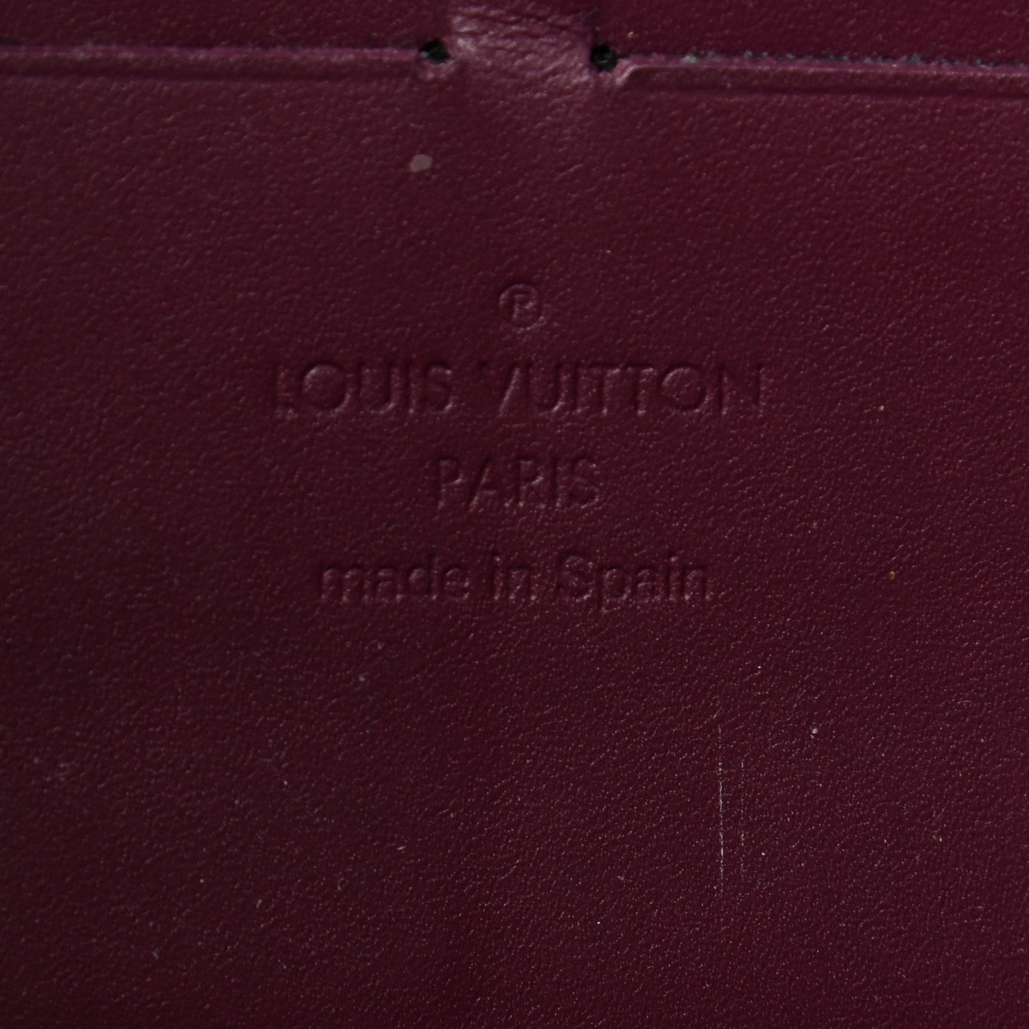 Louis Vuitton Vernis Zippy Wallet Violet 6 of 12