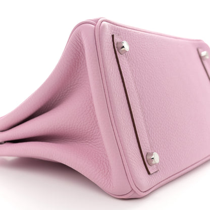 Hermes Taurillon Clemence Birkin 30 Mauve Sylvestre 9 of 12