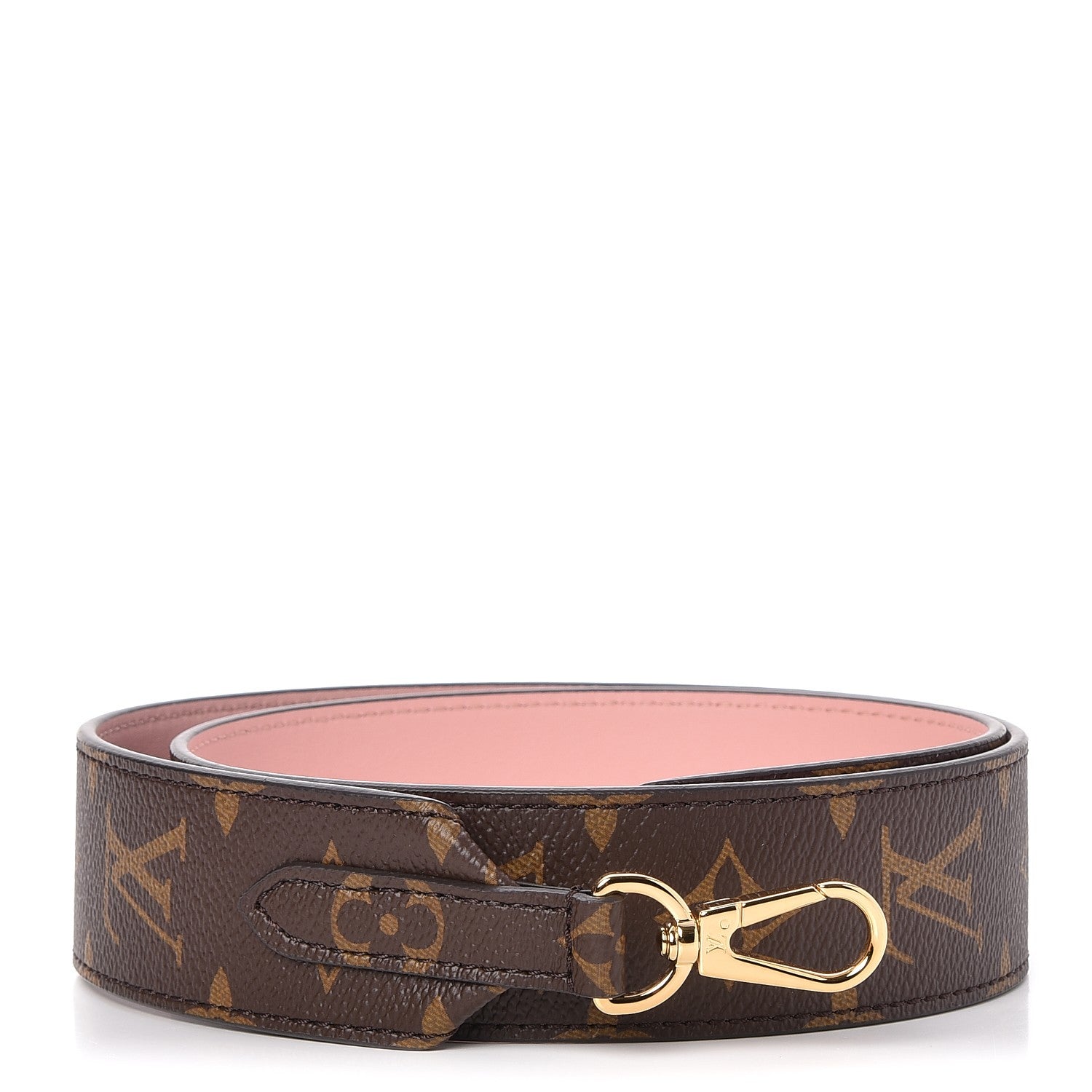 Louis Vuitton Monogram Bandouliere Shoulder Strap Rose Poudre 1 of 6