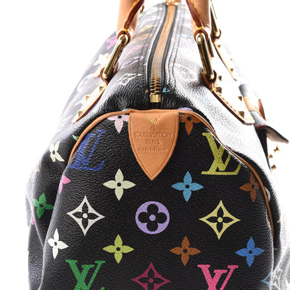 Louis Vuitton Monogram Multicolor Speedy 30 Black 9 of 11