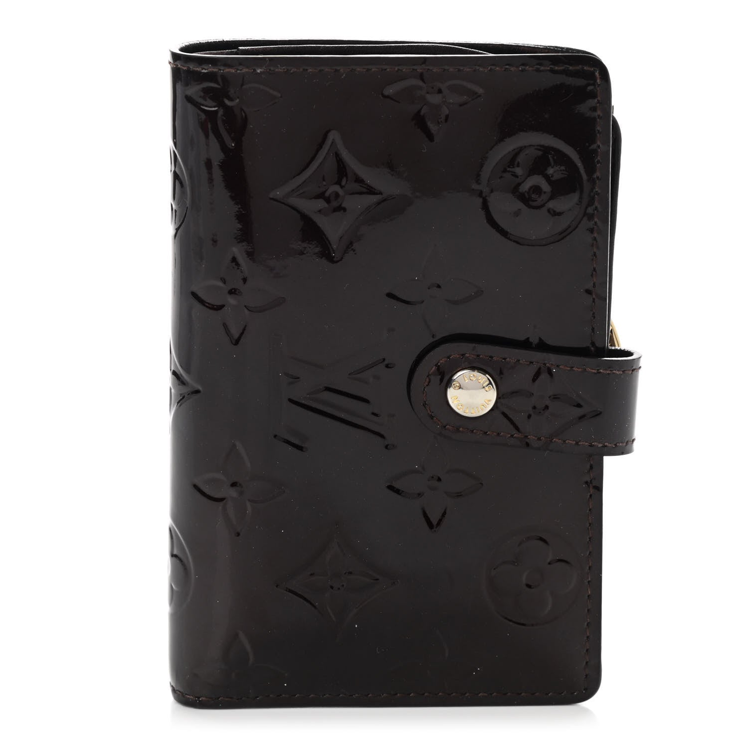 Louis Vuitton Vernis French Purse Wallet Amarante 1 of 8