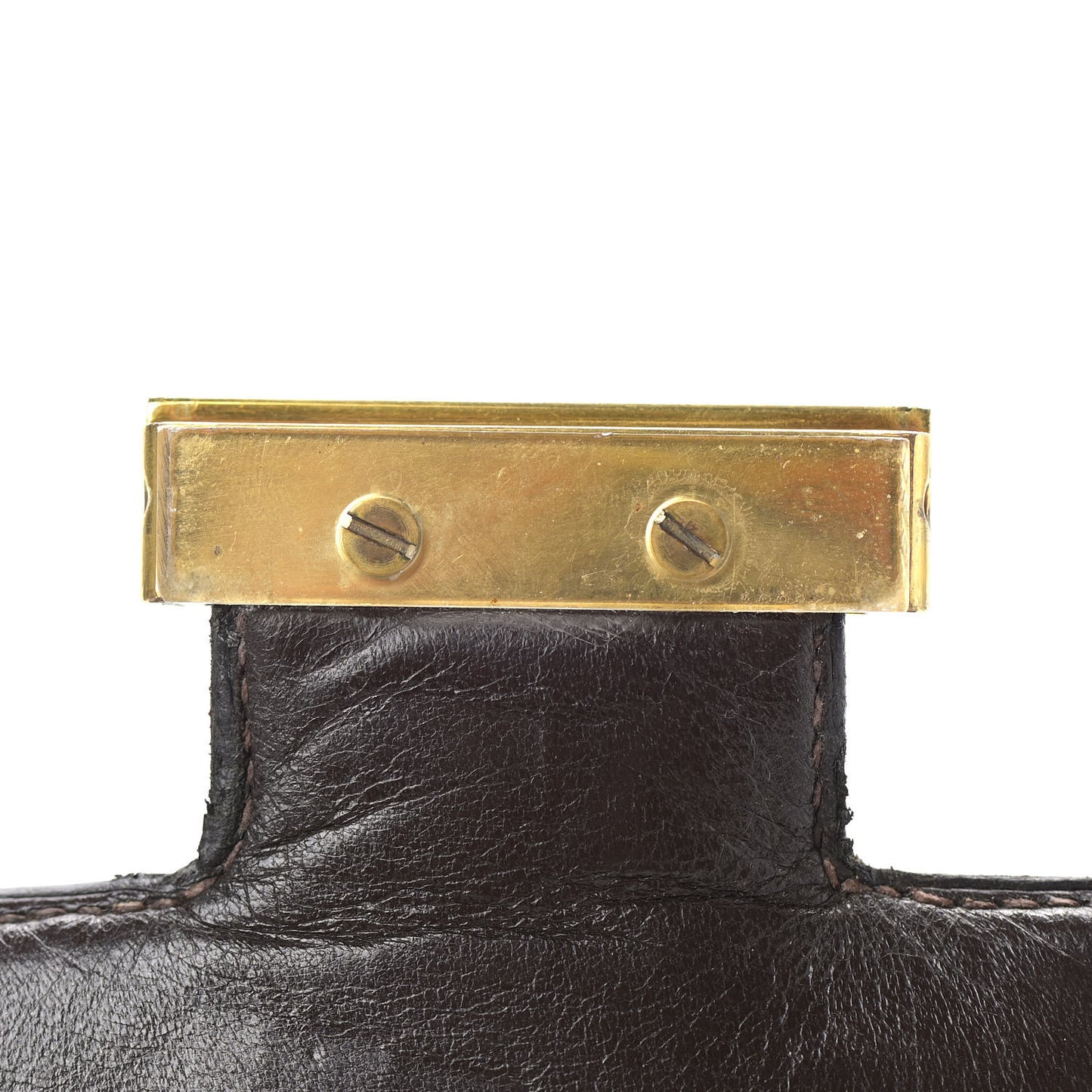 Shiny Porosus Crocodile Constance 23 Chocolate