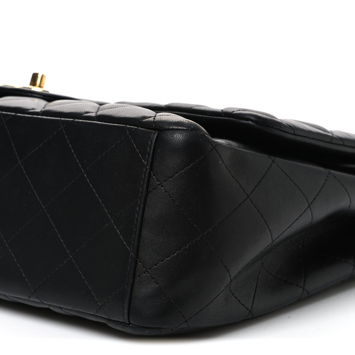 Chanel Lambskin Quilted Maxi Double Flap Black 9 of 9