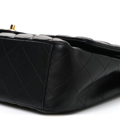 Chanel Lambskin Quilted Maxi Double Flap Black 9 of 9
