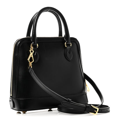 Gucci Boarded Plutone Calfskin Small Horsebit 1955 Top Handle Bag Black 3 of 12