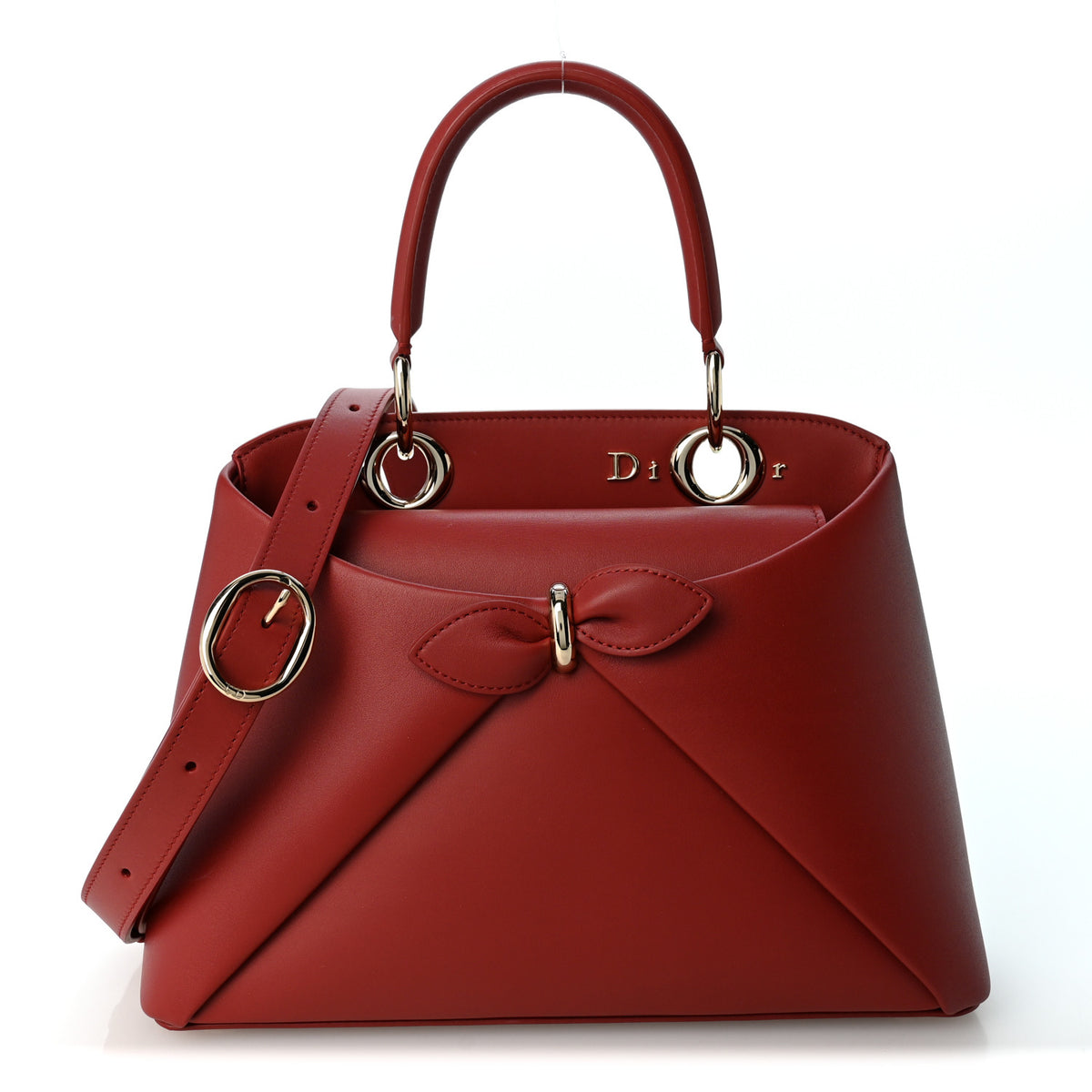 Christian Dior Shiny Smooth Calfskin Small Cigale Bag Garance 1 of 9