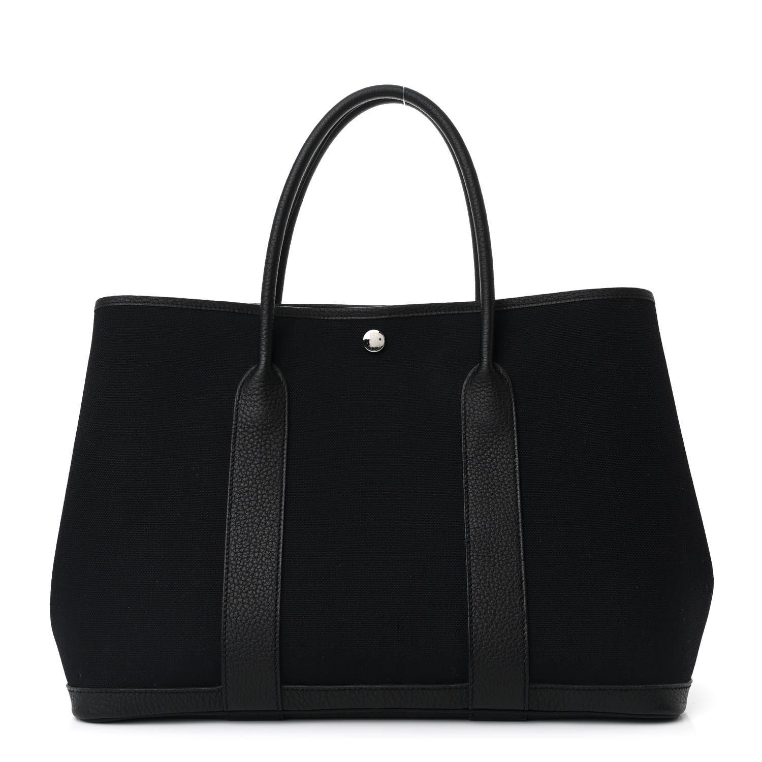 Hermes Toile Negonda Garden Party Tote 36 MM Black 1 of 10