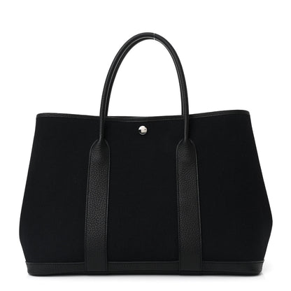 Hermes Toile Negonda Garden Party Tote 36 MM Black 1 of 10