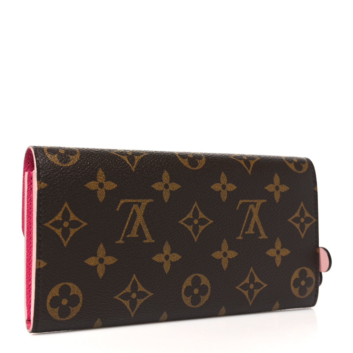 Louis Vuitton Monogram Bloom Flower Emilie Wallet Fuchsia 3 of 10