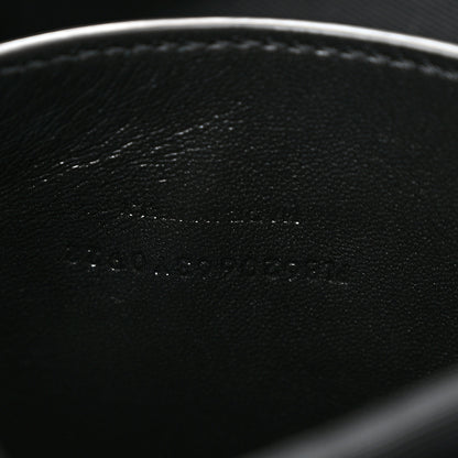 Saint Laurent Grain De Poudre Medium West Hollywood Monogram Fold-Over Black 7 of 11