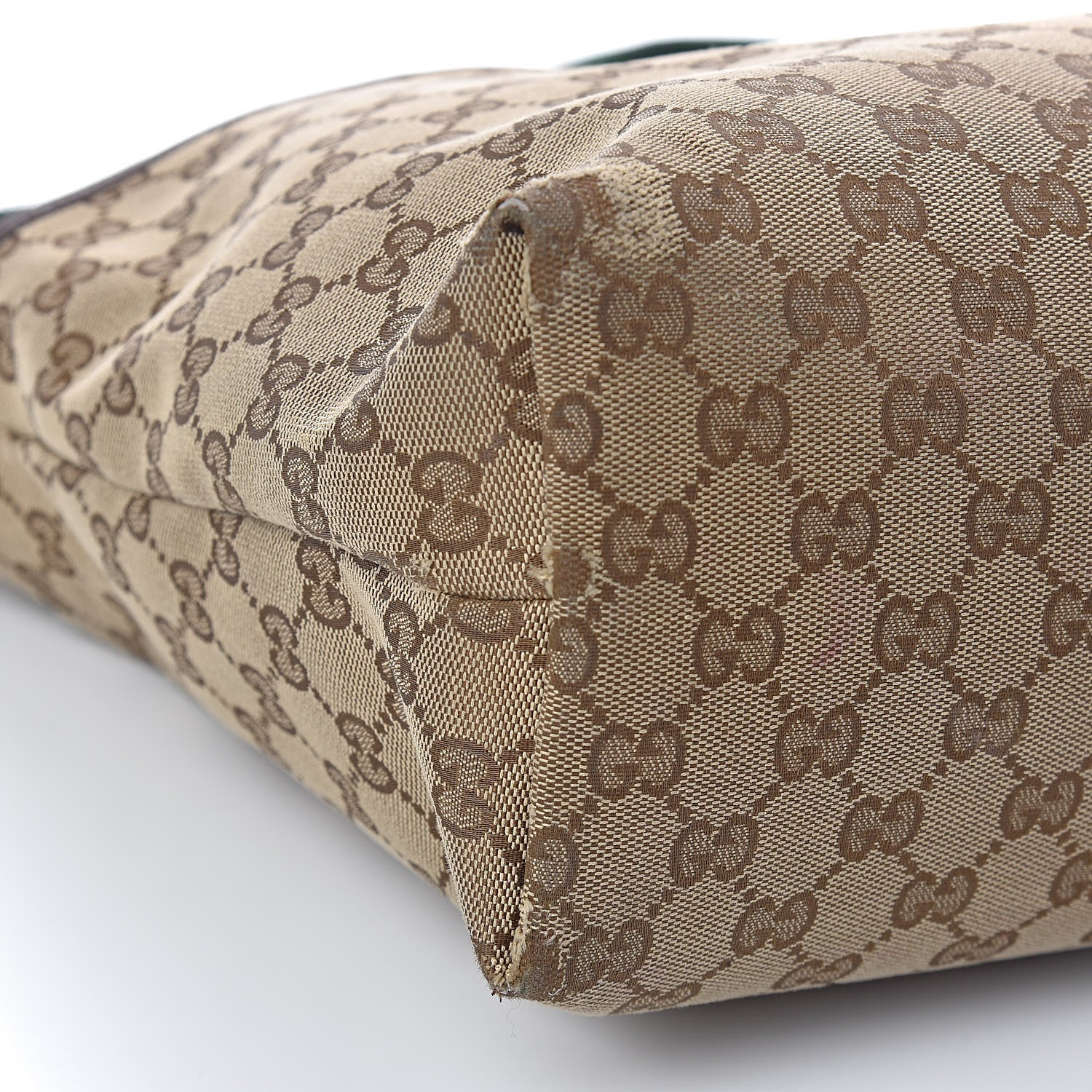 Gucci Monogram Web Medium Flat Messenger Bag Brown 8 of 21