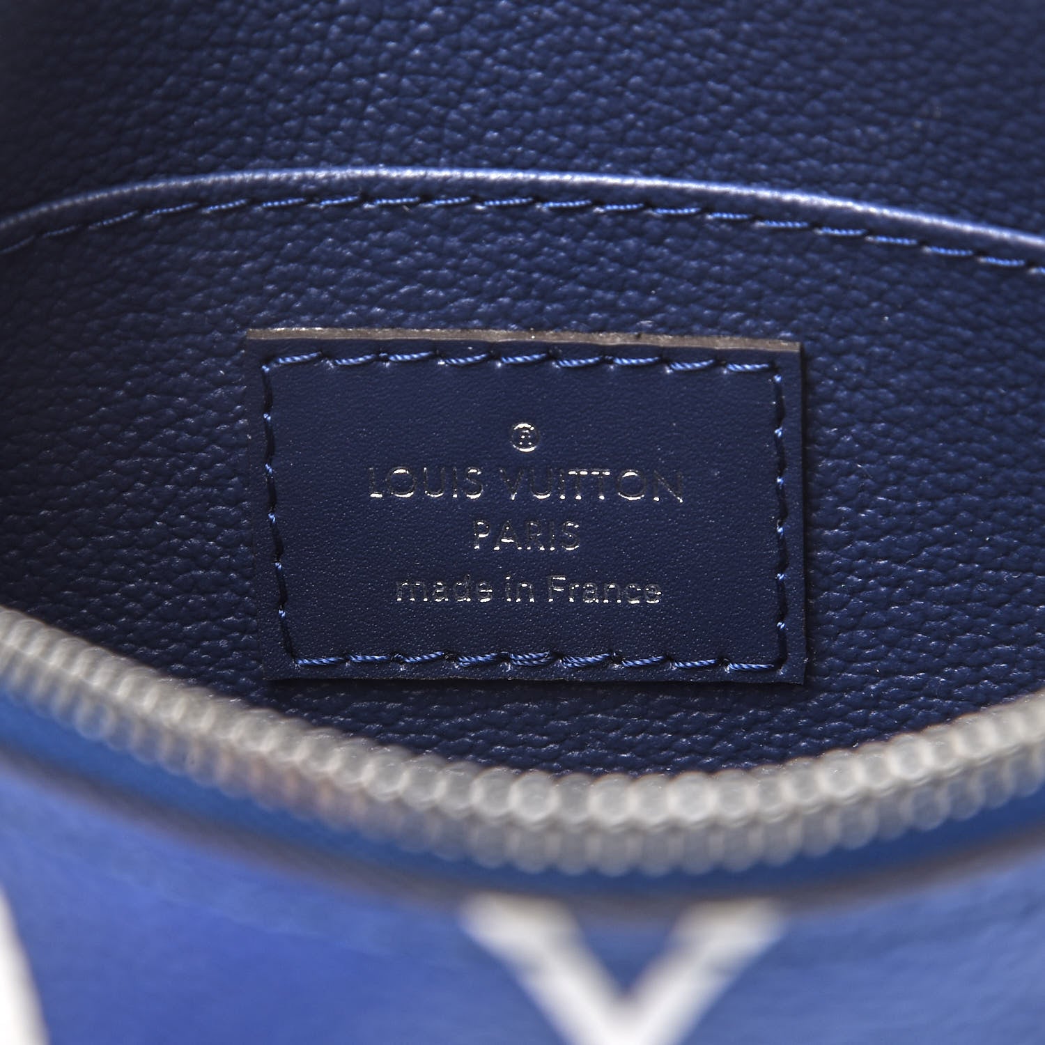 Louis Vuitton Monogram Giant Escale Cosmetic Pouch Blue 6 of 7