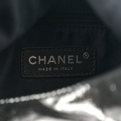 Chanel Iridescent Calfskin Backpack Is Back Dark Grey 6 of 10