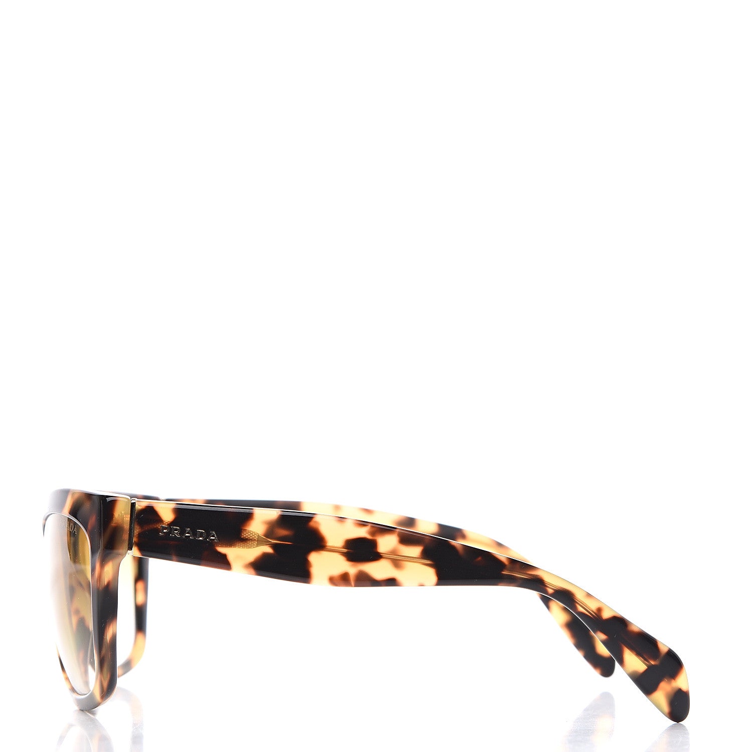Prada Square Sunglasses SPR 07P Tortoise 3 of 7