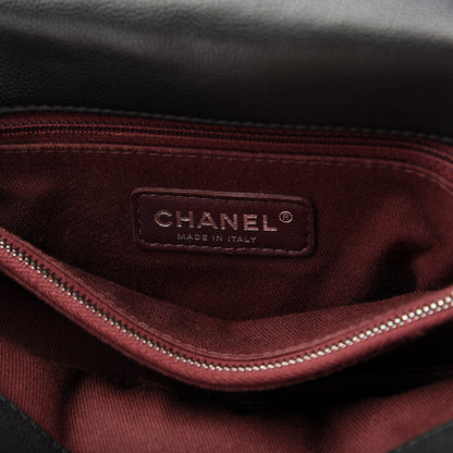 Chanel Caviar Quilted Small Coco Handle Flap Black 5 of 10