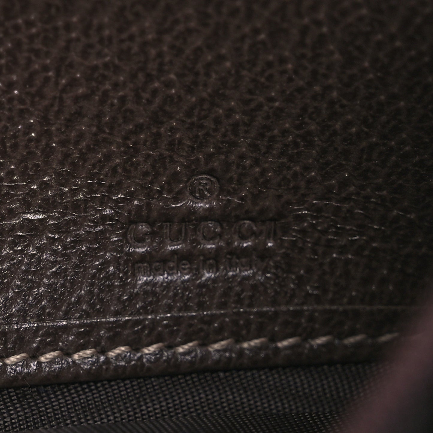 GG Supreme Monogram Web Ophidia Wallet On Chain Brown