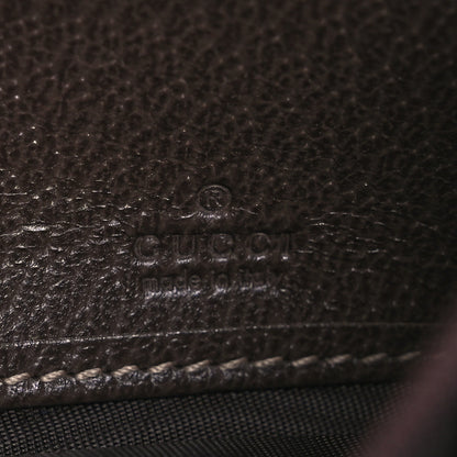 Gucci GG Supreme Monogram Web Ophidia Wallet On Chain Brown 9 of 19