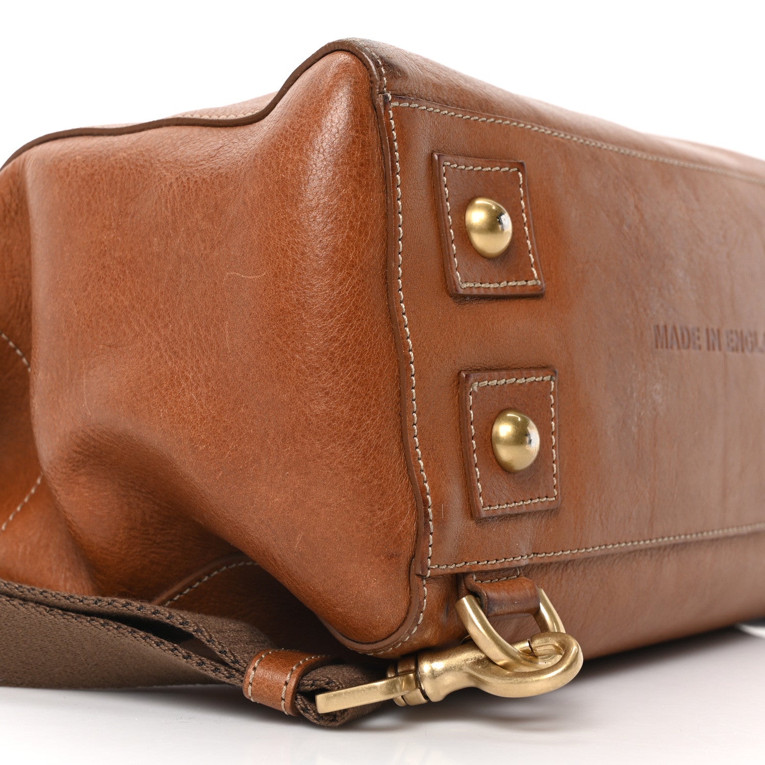 Mulberry Natural Leather Cara Delevingne Convertible Backpack Brown 8 of 9