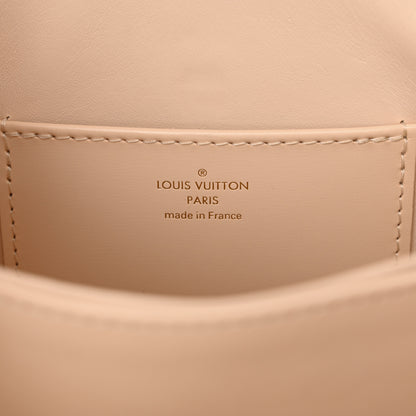 Louis Vuitton Grained Smooth Calfskin Rose Des Vents PM Creme 8 of 10
