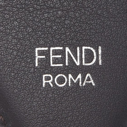 Fendi Vitello Dolce Fun Fair Metal Studded Strap You Camelia Multicolor 4 of 5
