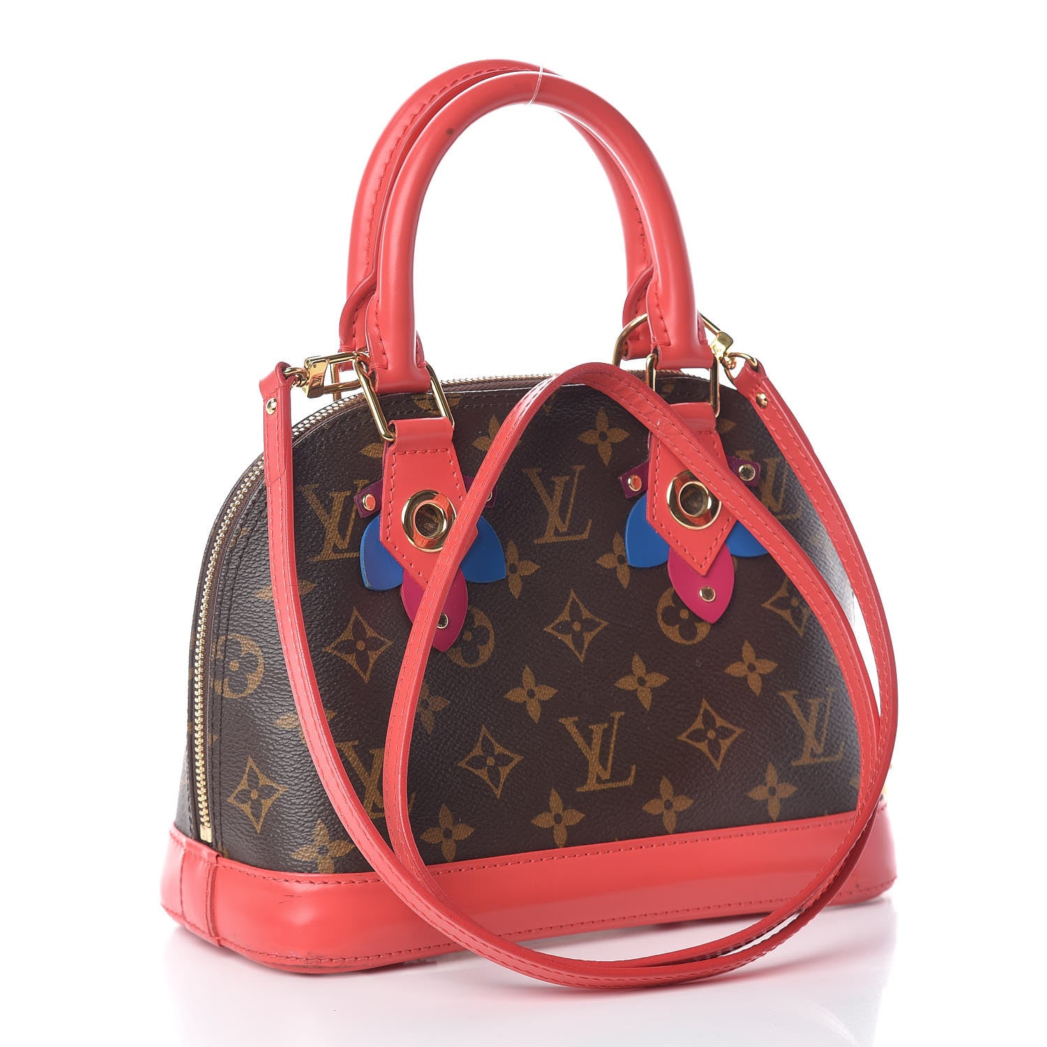 Louis Vuitton Monogram Totem Alma BB Flamingo 3 of 21