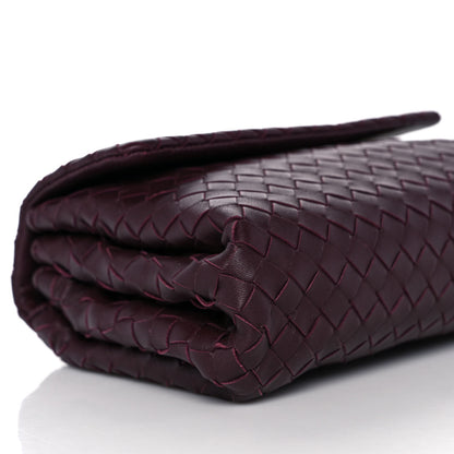 Bottega Veneta Nappa Intrecciato Flap Clutch Opera 8 of 9