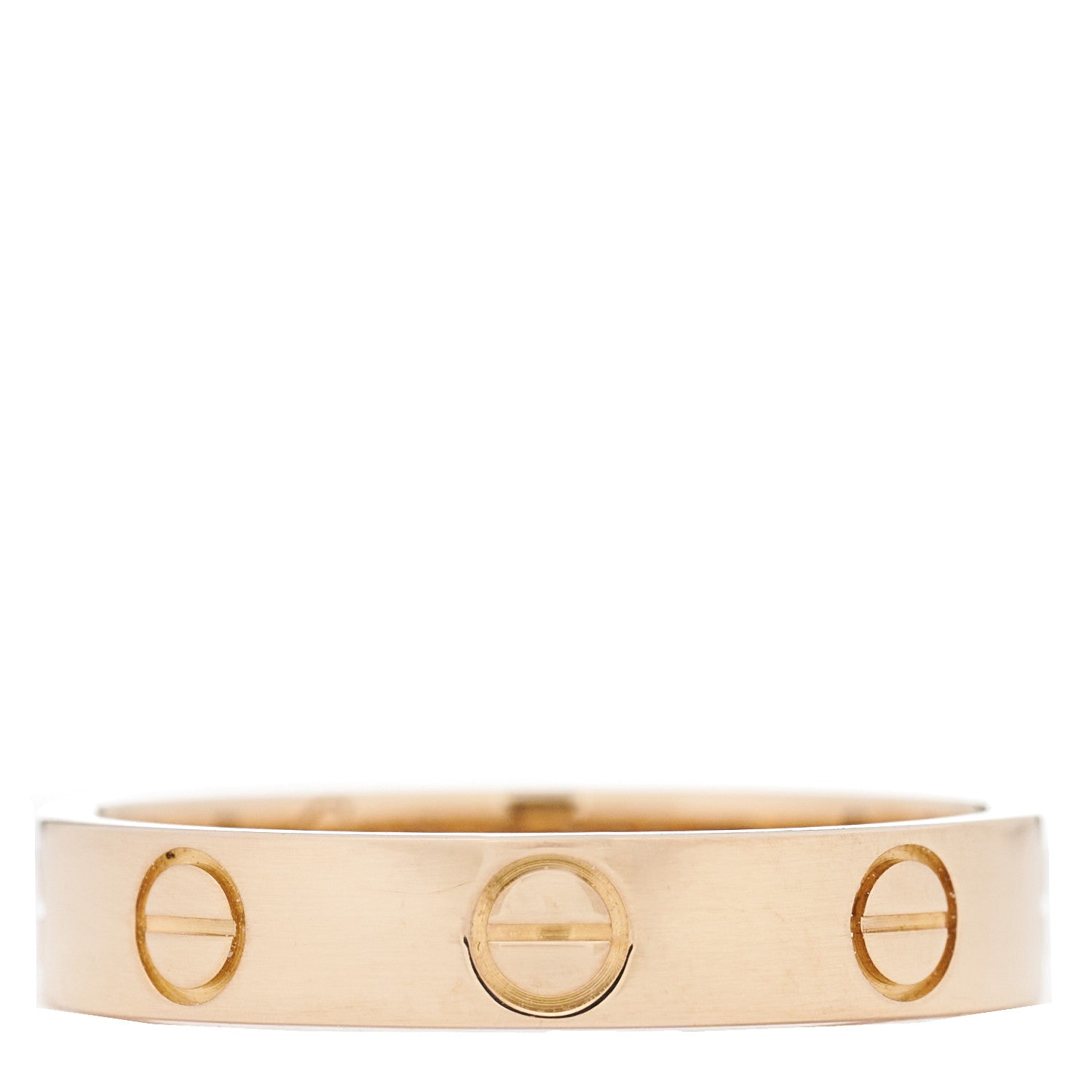 Cartier 18K Pink Gold 3.5mm LOVE Wedding Band Ring 52 6 5 of 10