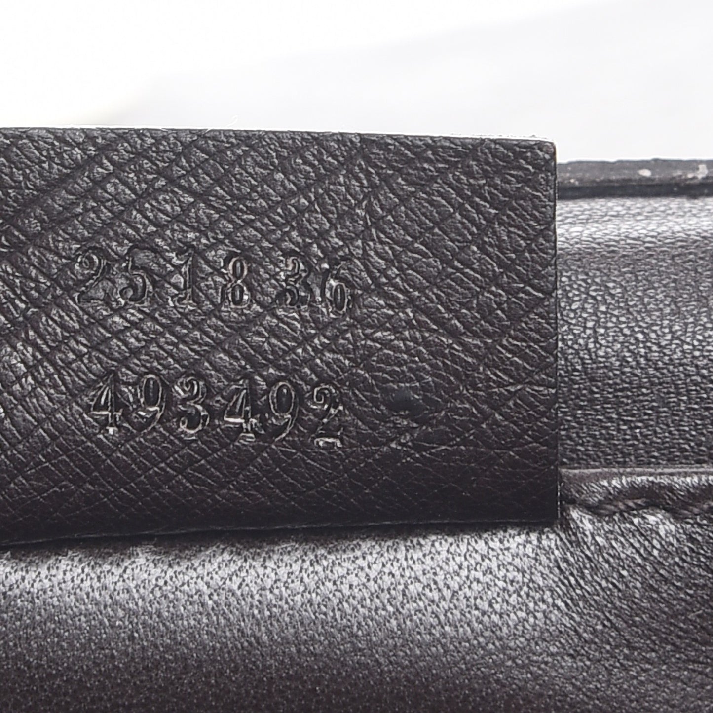 Ostrich 1973 Clutch Cocoa Brown