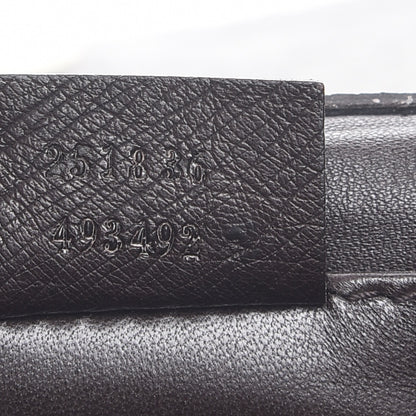 Gucci Ostrich 1973 Clutch Cocoa Brown 7 of 7