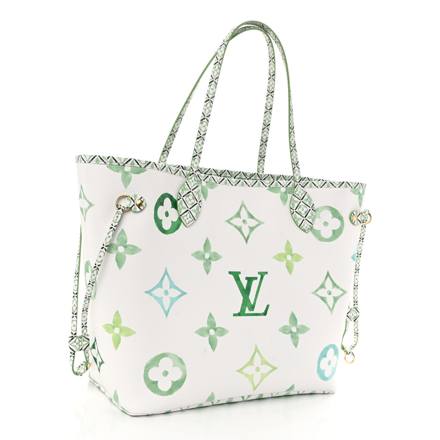 Louis Vuitton Monogram Giant By The Pool 2.0 Neverfull MM Jade 6 of 19