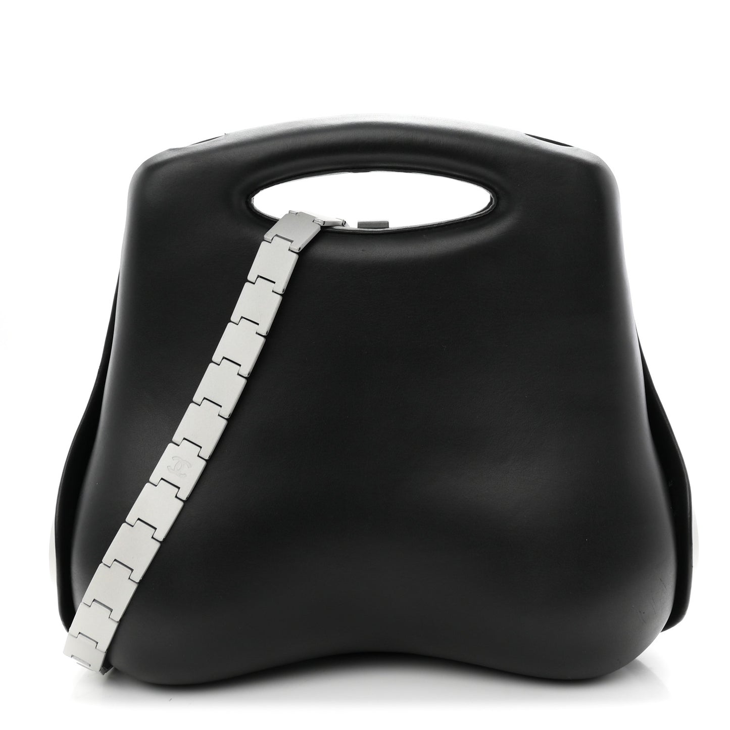 Lambskin Millennium 2005 Hard Case Bag Black
