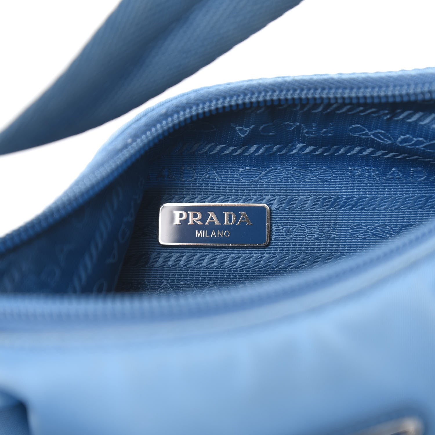 Prada Re-Nylon Saffiano Mini Re-Edition 2000 Bag Pervinca 6 of 14