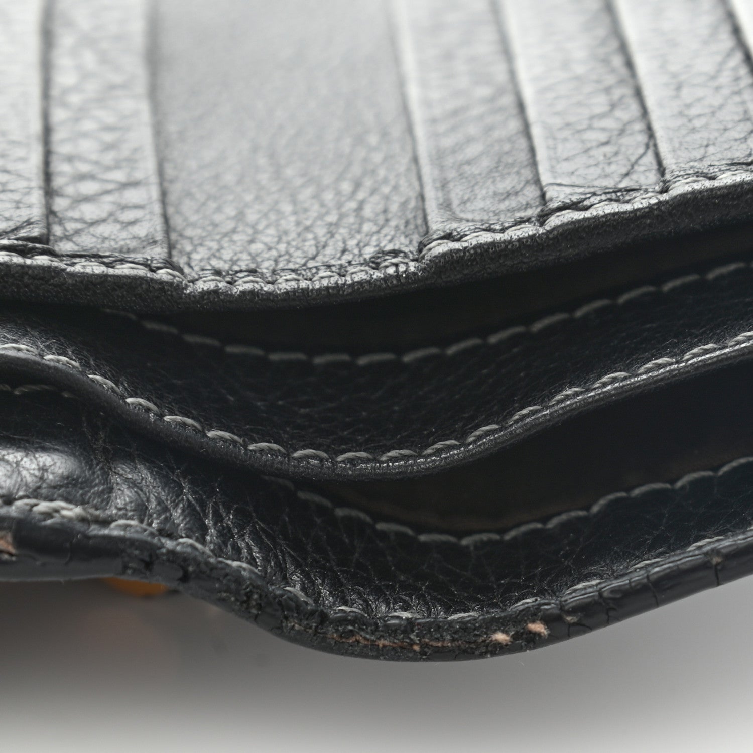Chloe Grained Calfskin Marcie Square Wallet Black 12 of 19