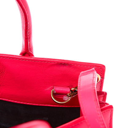 Saint Laurent Calfskin Nano Sac De Jour Fluo Pink 19 of 20