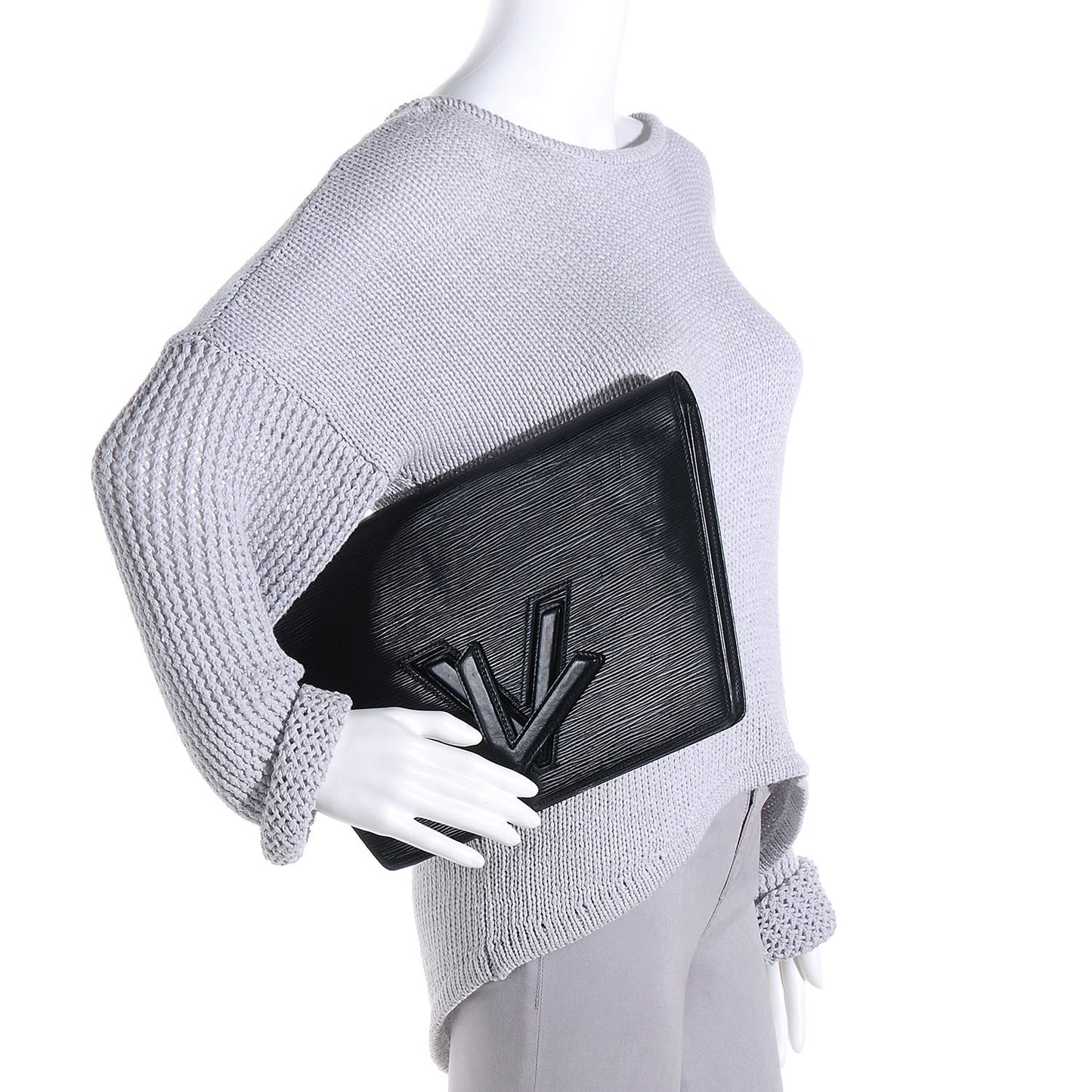 Epi Pochette Trapeze Black