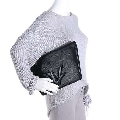 Louis Vuitton Epi Pochette Trapeze Black 2 of 7