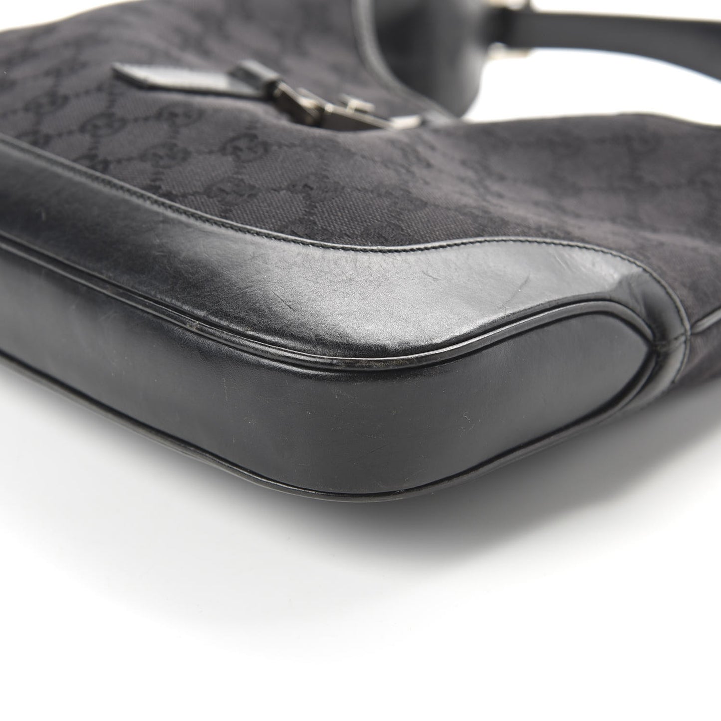 Monogram Small Jackie O Hobo Black