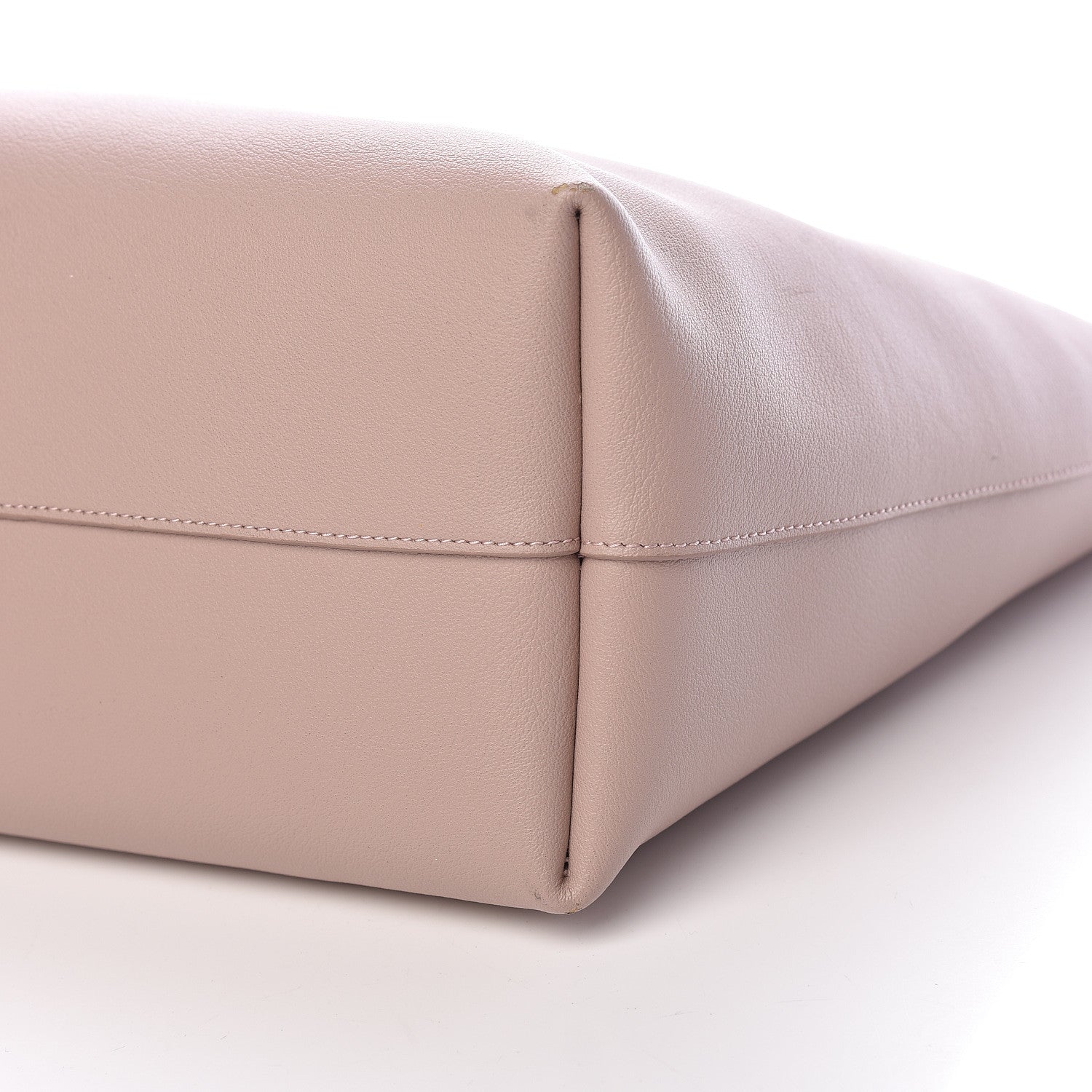 Saint Laurent Calfskin Large Shopping Tote Pale Blush 7 of 14