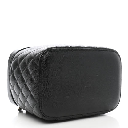 Chanel Caviar Quilted Large Vanity Pouch Black 5 of 9