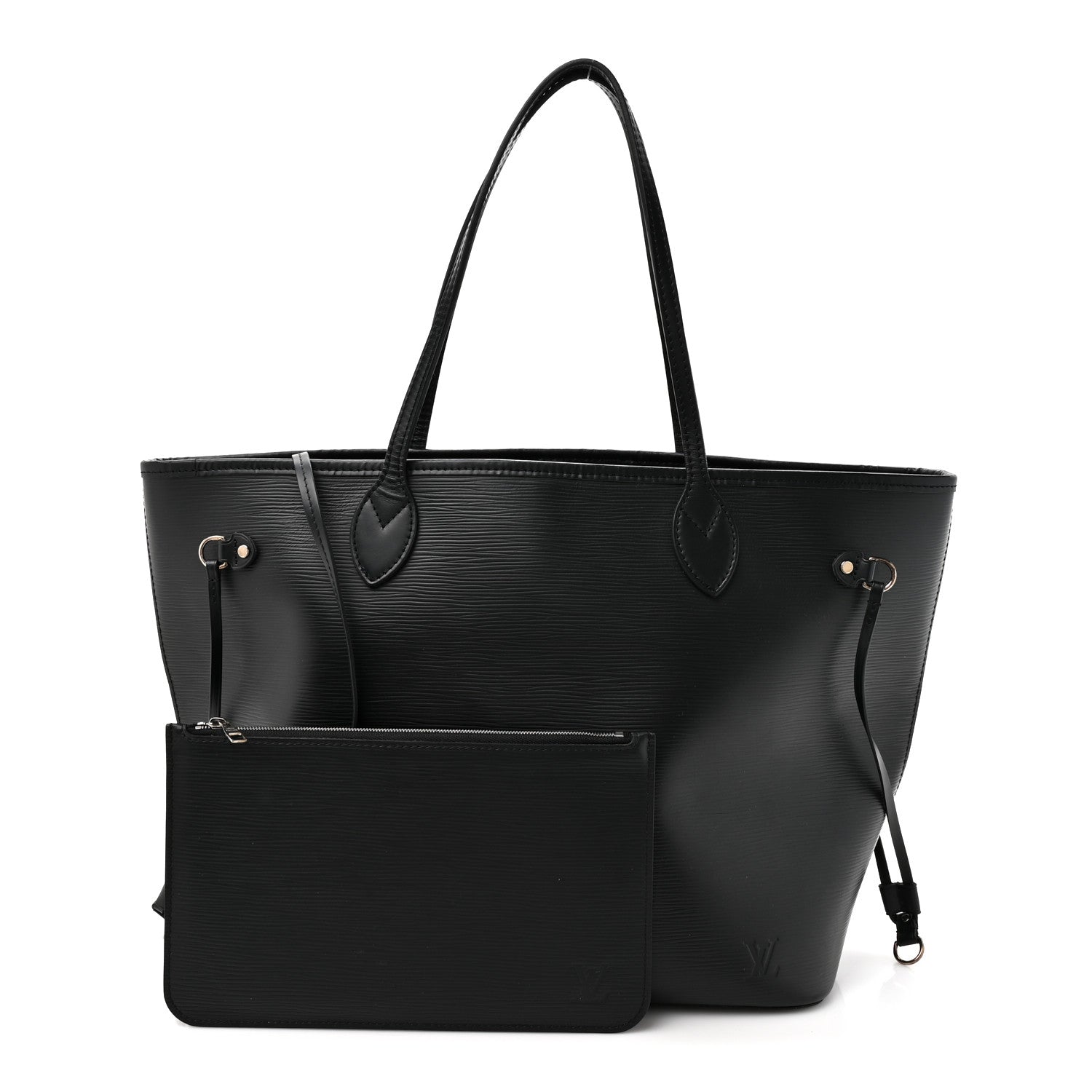 Louis Vuitton Epi Neverfull MM Black 3 of 13